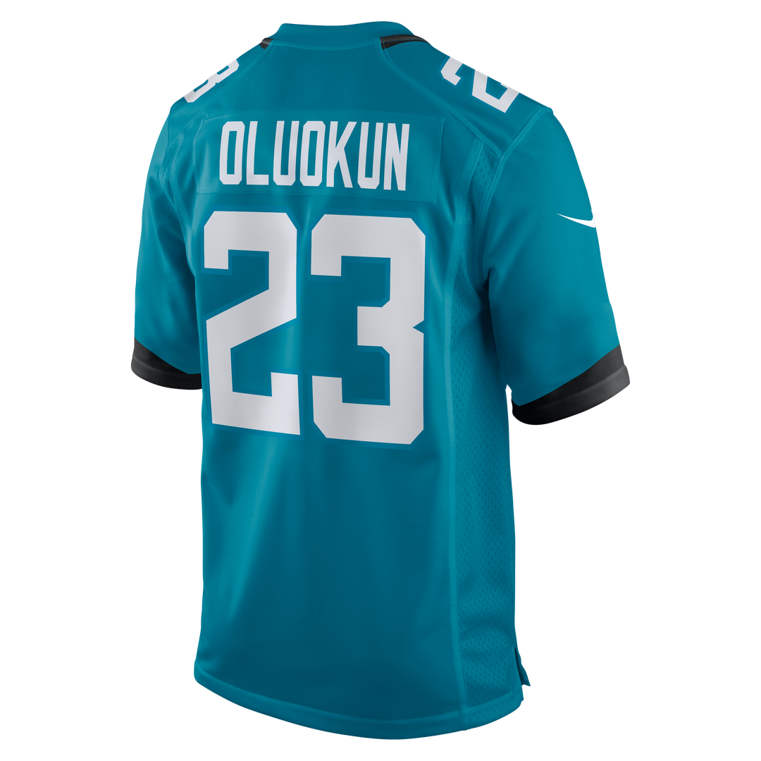 Foyesade Oluokun Jacksonville Jaguars Game Player Jersey - Teal