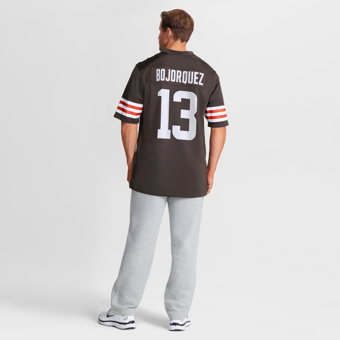 Corey Bojorquez Cleveland Browns Game Jersey - Brown