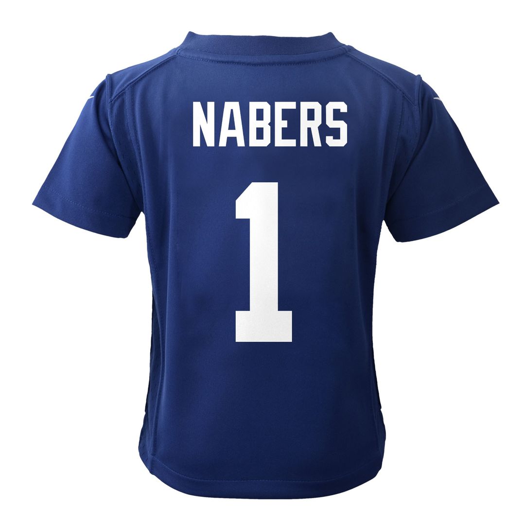 Malik Nabers New York Giants Toddler Game Jersey - Royal