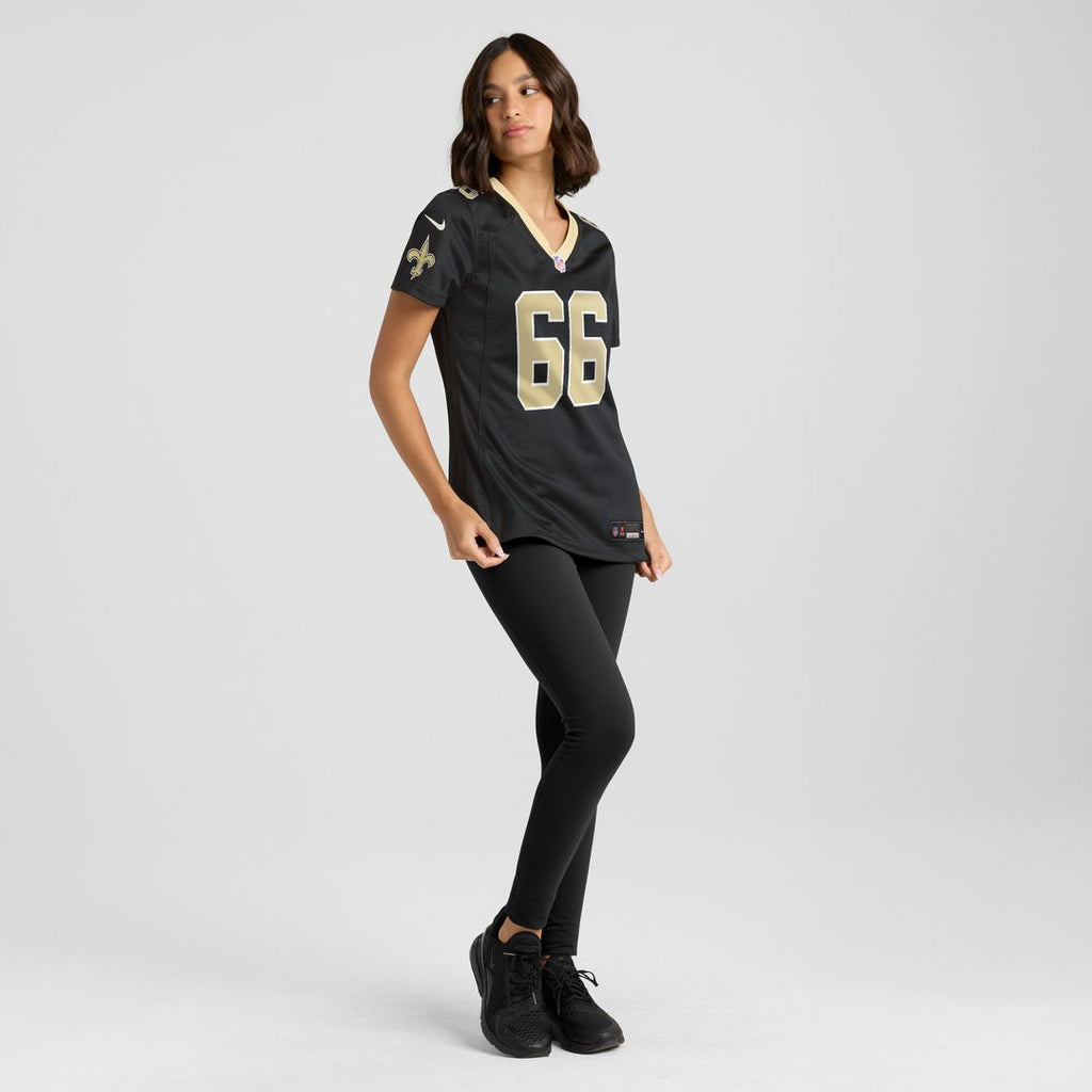 William Sherman New Orleans Saints Women's Team Game Jersey - Black