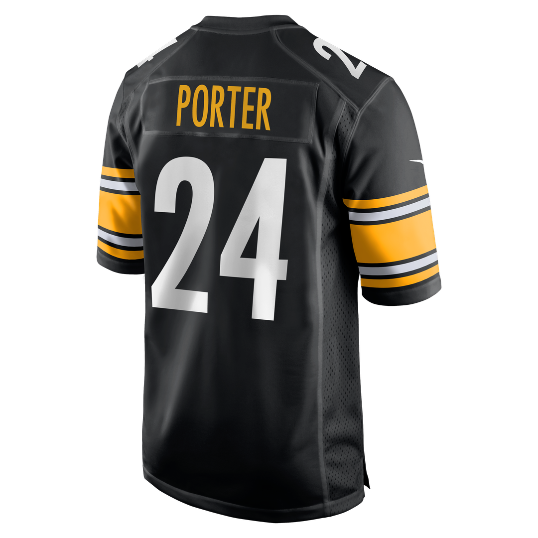 Joey Porter Jr. Pittsburgh Steelers Game Jersey - Black