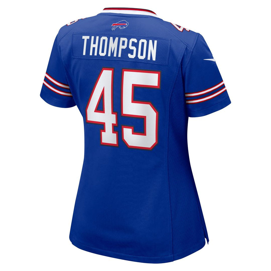 Shaq Thompson Buffalo Bills Women's Team Game Jersey - Royal