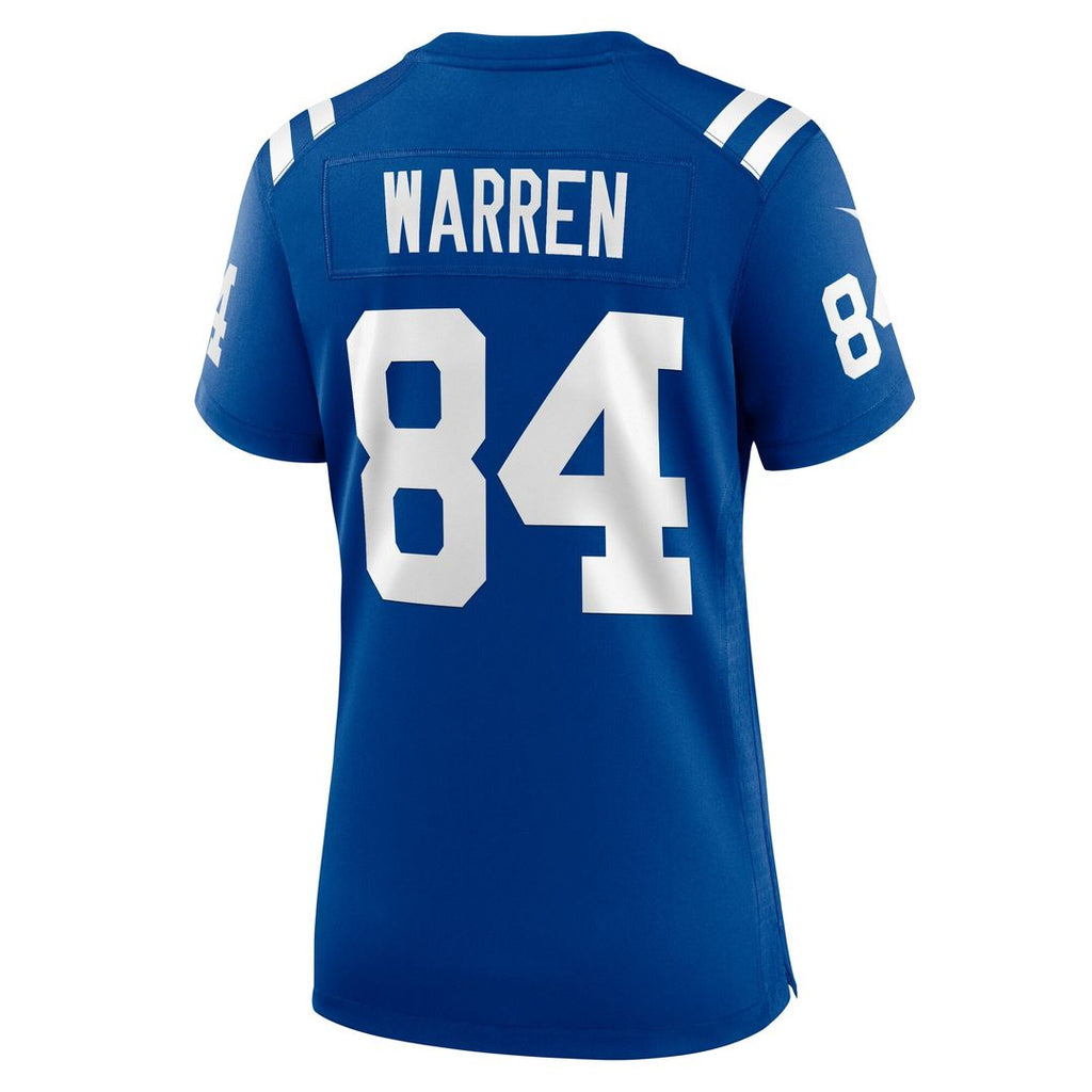 Tyler Warren Indianapolis Colts Women's Game Jersey - White