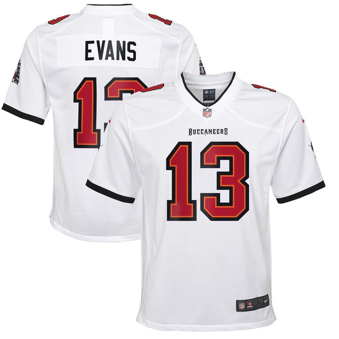 Mike Evans Tampa Bay Buccaneers Youth Game Jersey - White