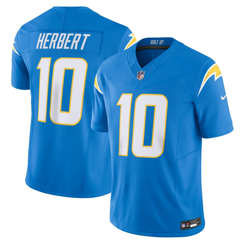 Justin Herbert Los Angeles Chargers Nike Vapor F.U.S.E. Limited Jersey - Royal