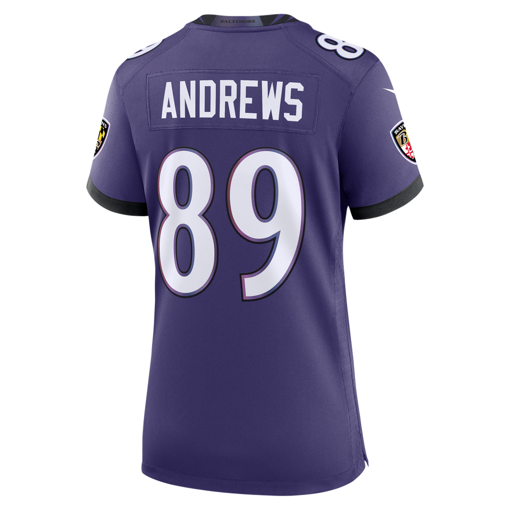Mark Andrews Baltimore Ravens Women's Team Game Jersey - Purple
