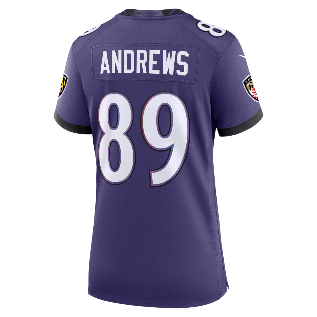 Mark Andrews Baltimore Ravens Women's Team Game Jersey - Purple