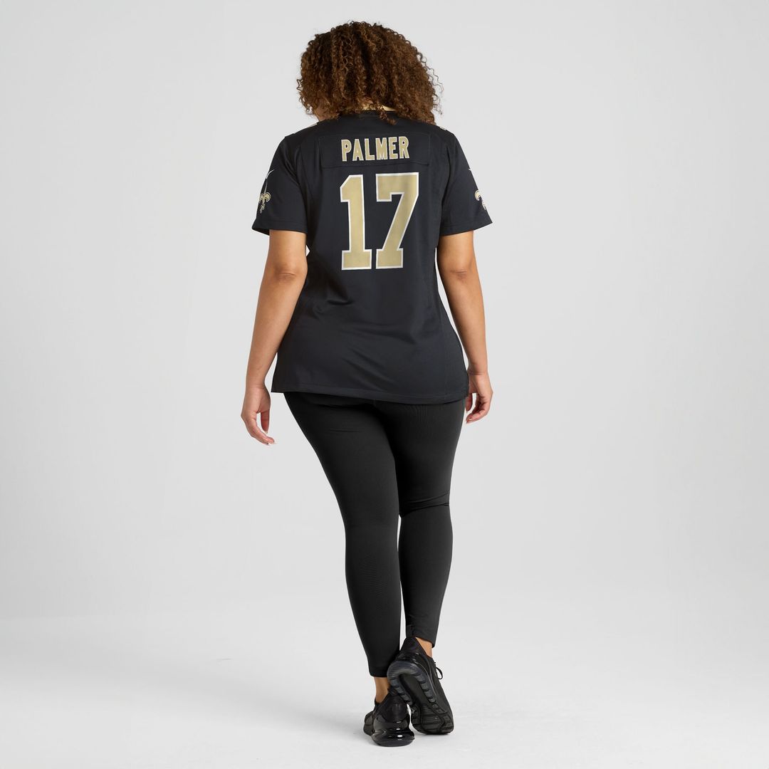 Trey Palmer New Orleans Saints Women's Team Game Jersey - Black