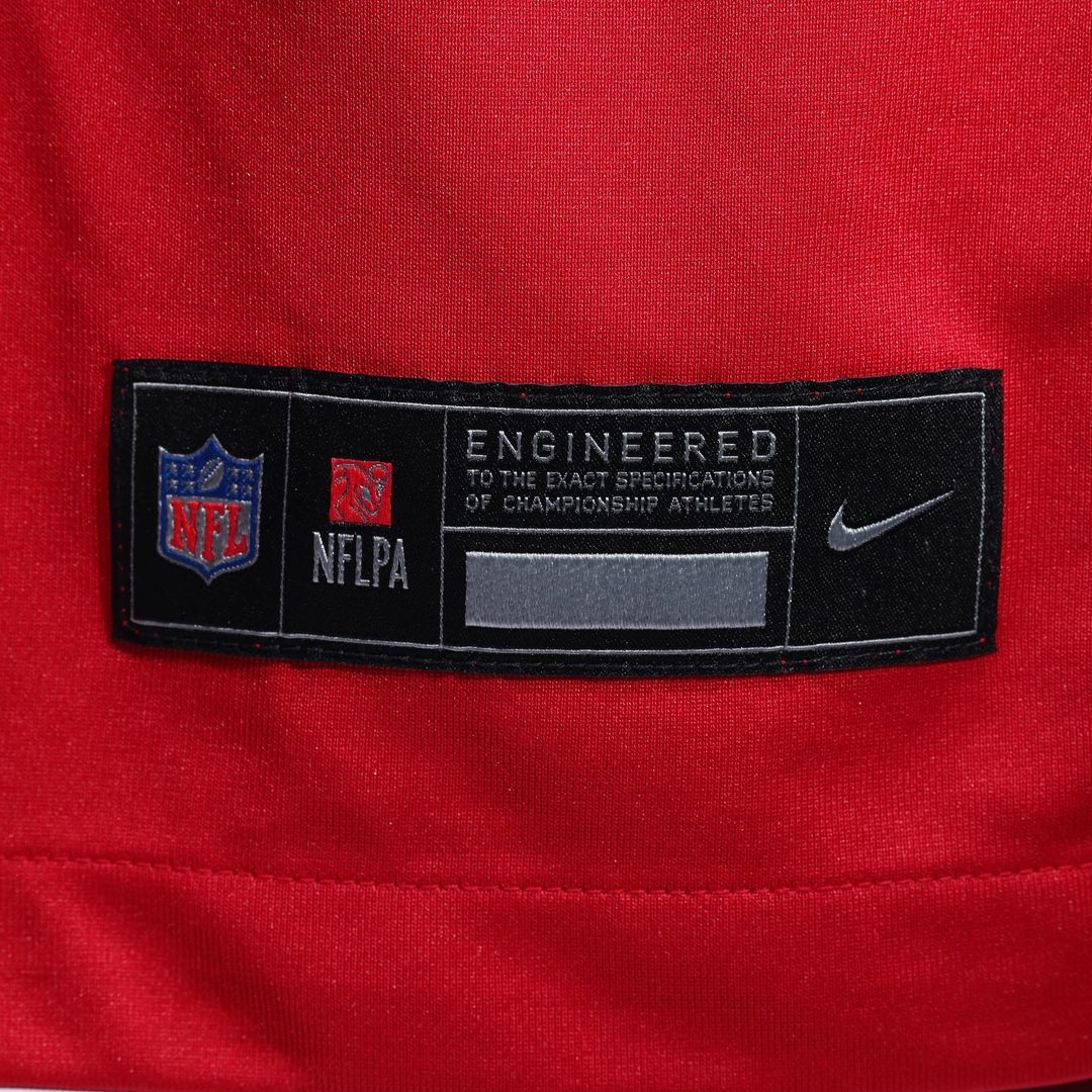 Number 1 Dad San Francisco 49ers Game Jersey - Scarlet
