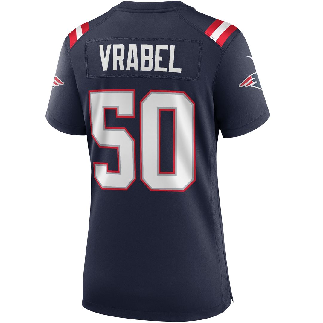 Mike Vrabel New England Patriots Women's Game Retired Player Jersey - Navy