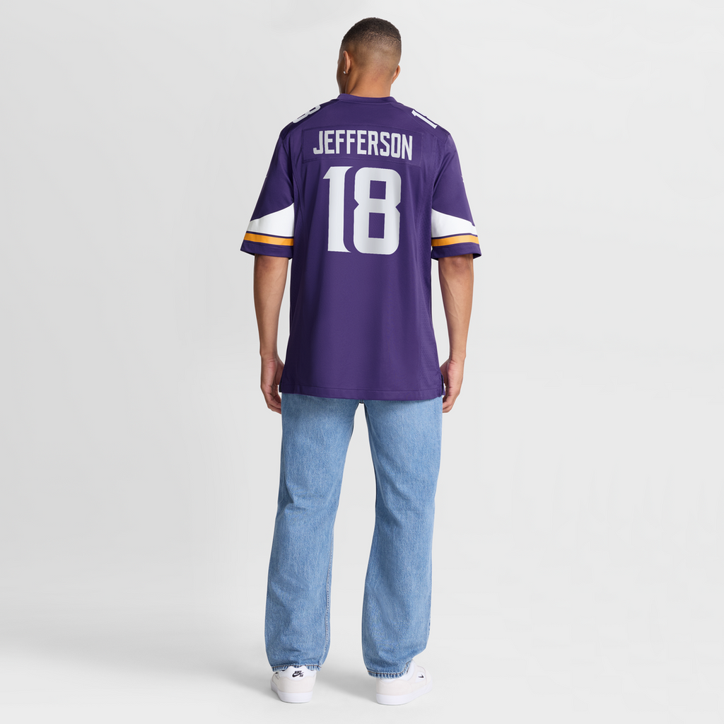 Justin Jefferson Minnesota Vikings Game Player Jersey - White