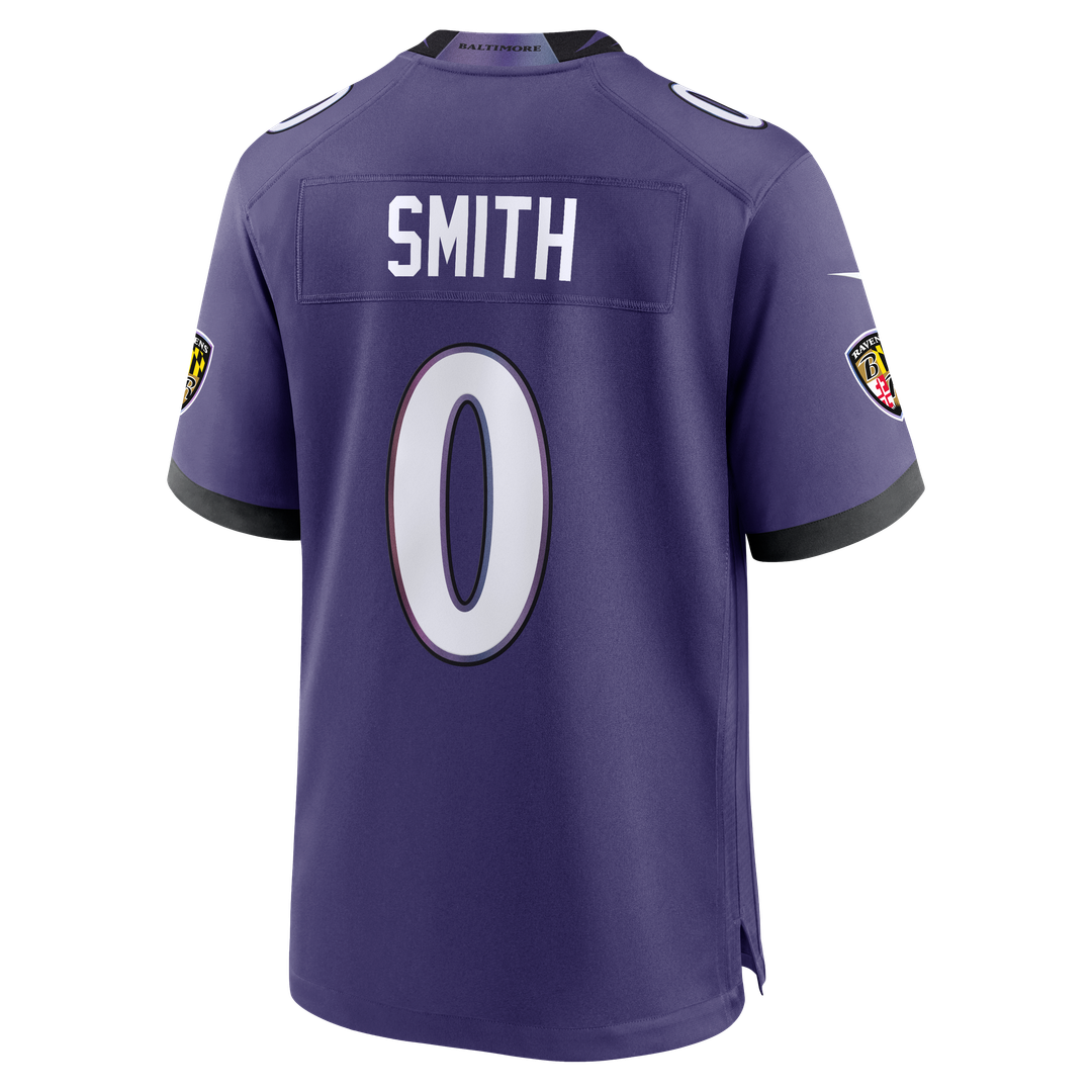 Roquan Smith Baltimore Ravens Team Game Jersey - Purple
