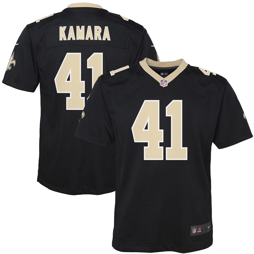 Alvin Kamara New Orleans Saints Youth Gameday Golds Alternate Game Player Jersey - Gold