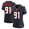 Folorunso Fatukasi Houston Texans Women's Team Game Jersey - Navy