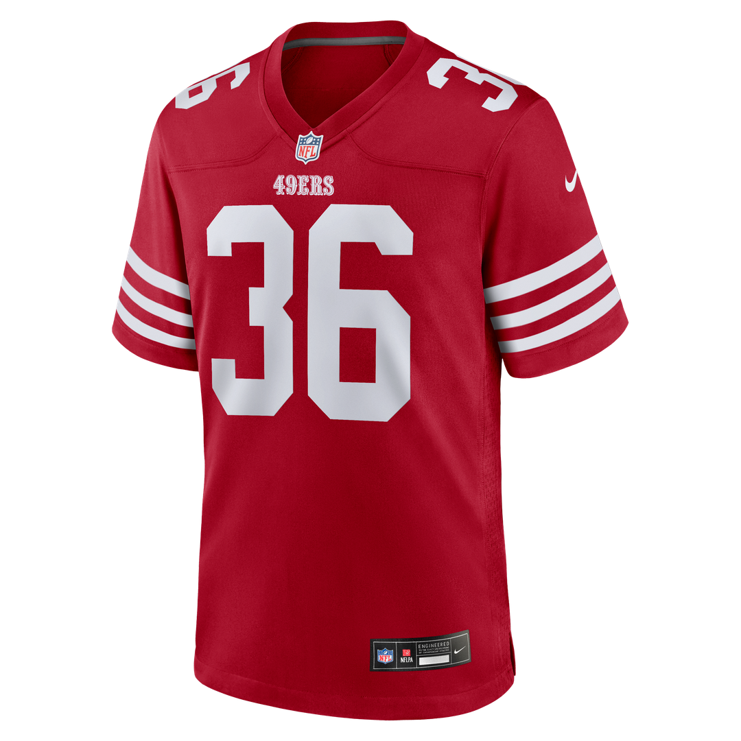 Marques Sigle San Francisco 49ers Team Game Jersey - Scarlet