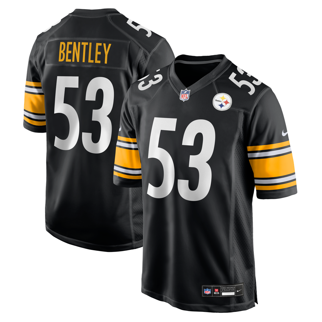 JaWhaun Bentley Pittsburgh Steelers Team Game Jersey - Black