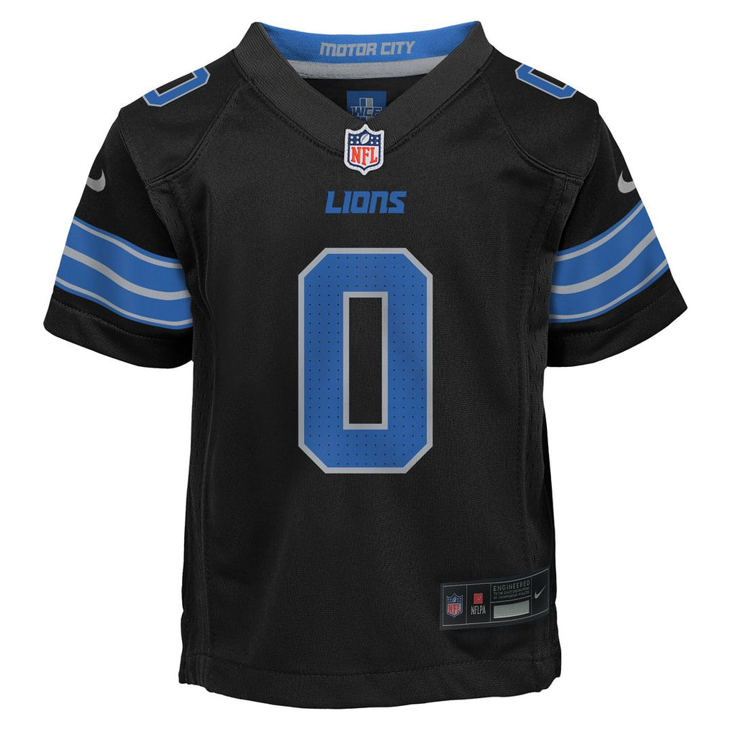 Jahmyr Gibbs Detroit Lions Toddler Alternate Game Jersey - Black