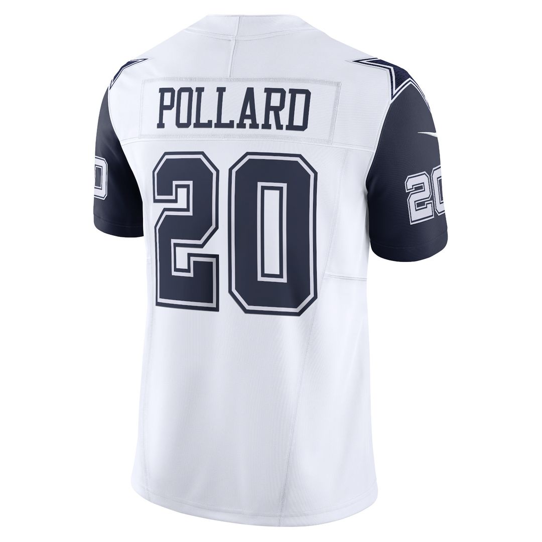 Tony Pollard Dallas Cowboys Vapor F.U.S.E. Limited Jersey - White