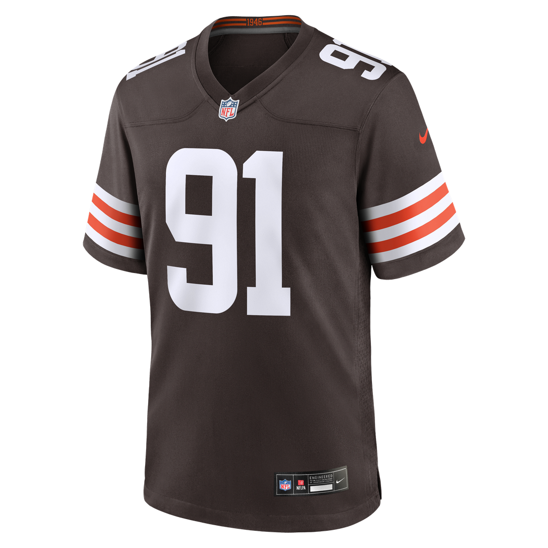 Alex Wright Cleveland Browns Team Game Jersey - Brown