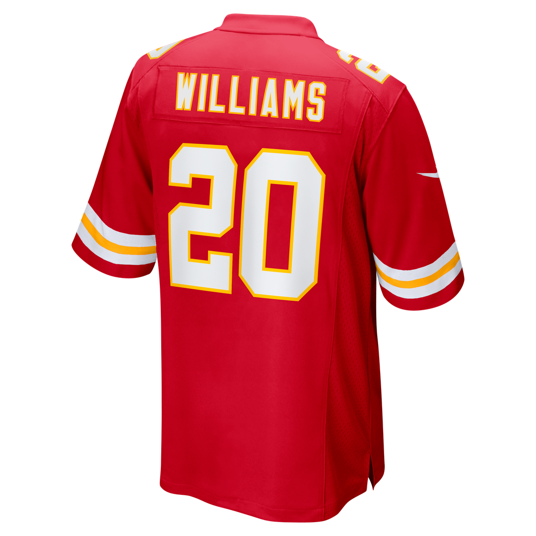 Nohl Williams Kansas City Chiefs Team Game Jersey - Red