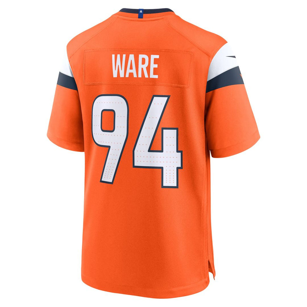 DeMarcus Ware Denver Broncos Team Retired Game Jersey - Orange