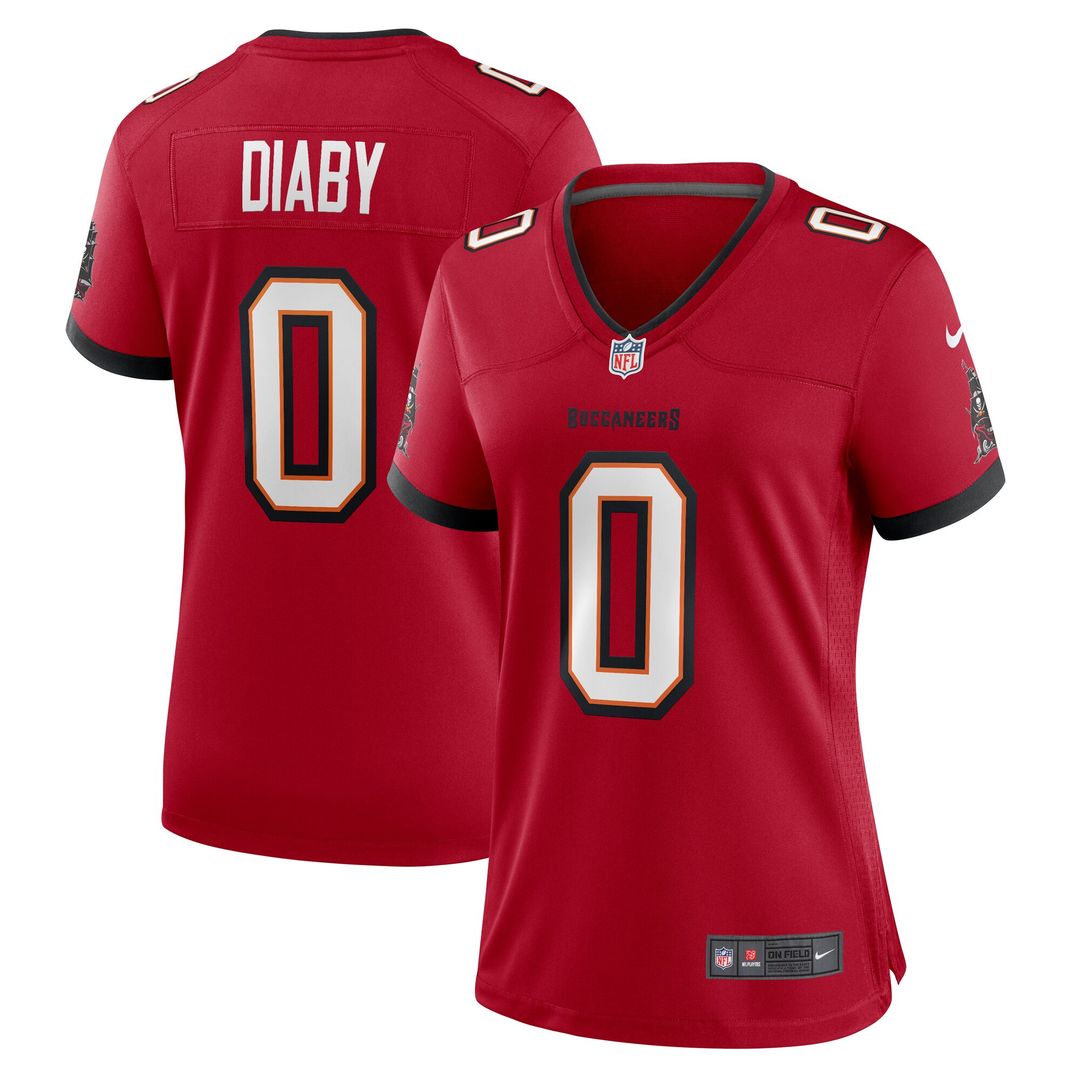 YaYa Diaby Tampa Bay Buccaneers Women's Game Jersey - Red