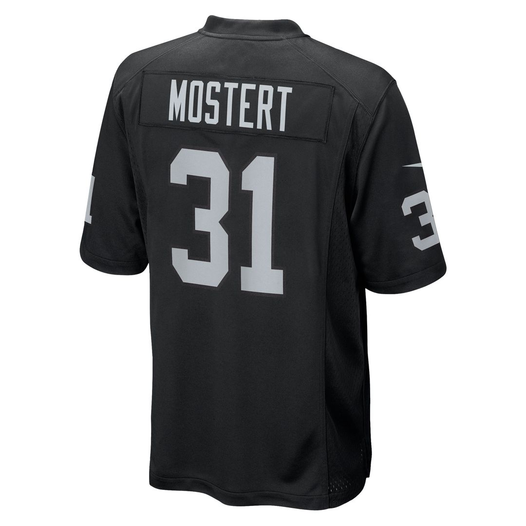 Raheem Mostert Las Vegas Raiders Team Game Jersey - Black