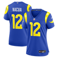 Puka Nacua Los Angeles Rams Women's Game Jersey - Royal
