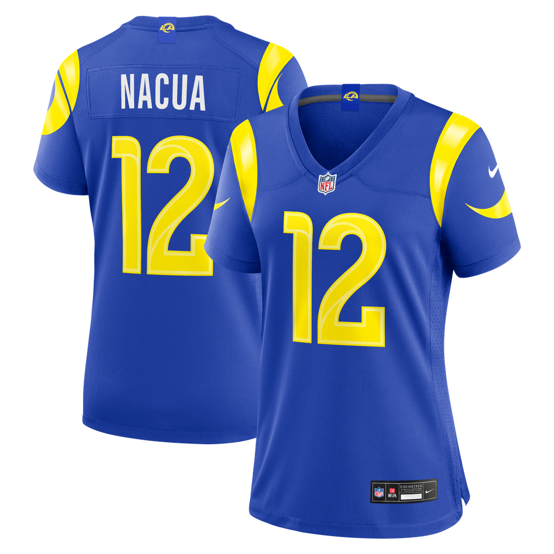 Puka Nacua Los Angeles Rams Women's Game Jersey - Royal