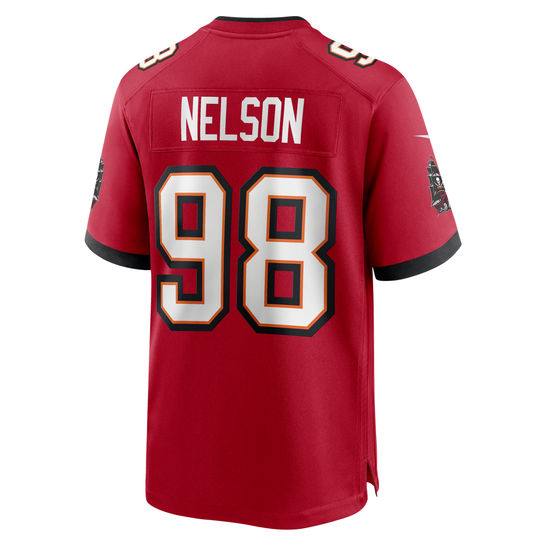 Anthony Nelson Tampa Bay Buccaneers Game Jersey - Red