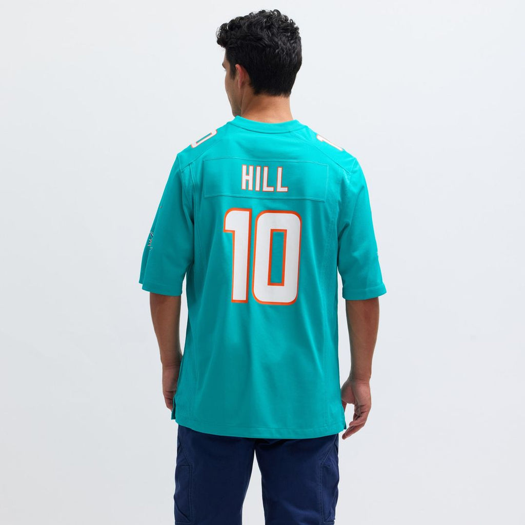 Tyreek Hill Miami Dolphins Game Jersey - Aqua