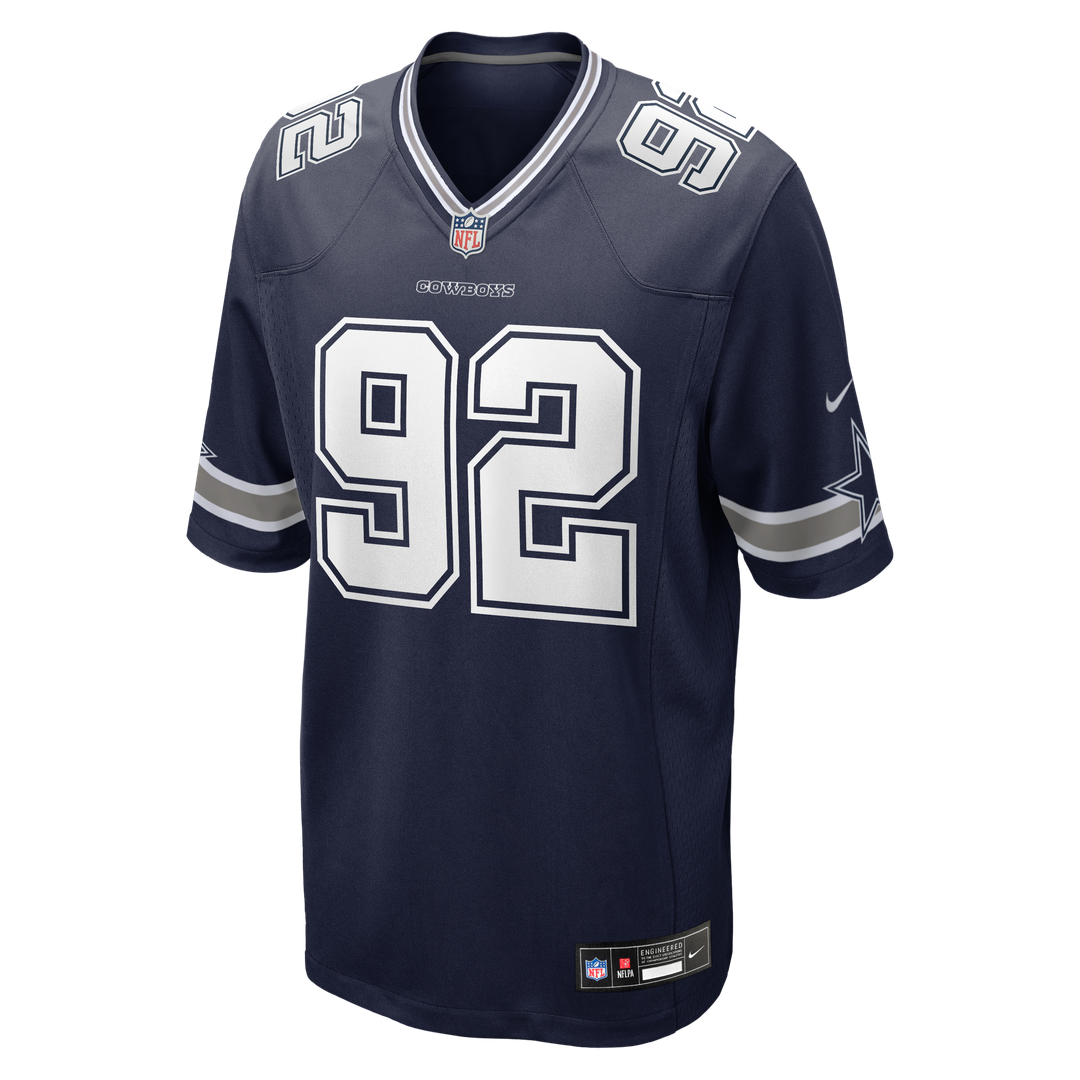 Quinnen Williams Dallas Cowboys Team Game Jersey - Navy