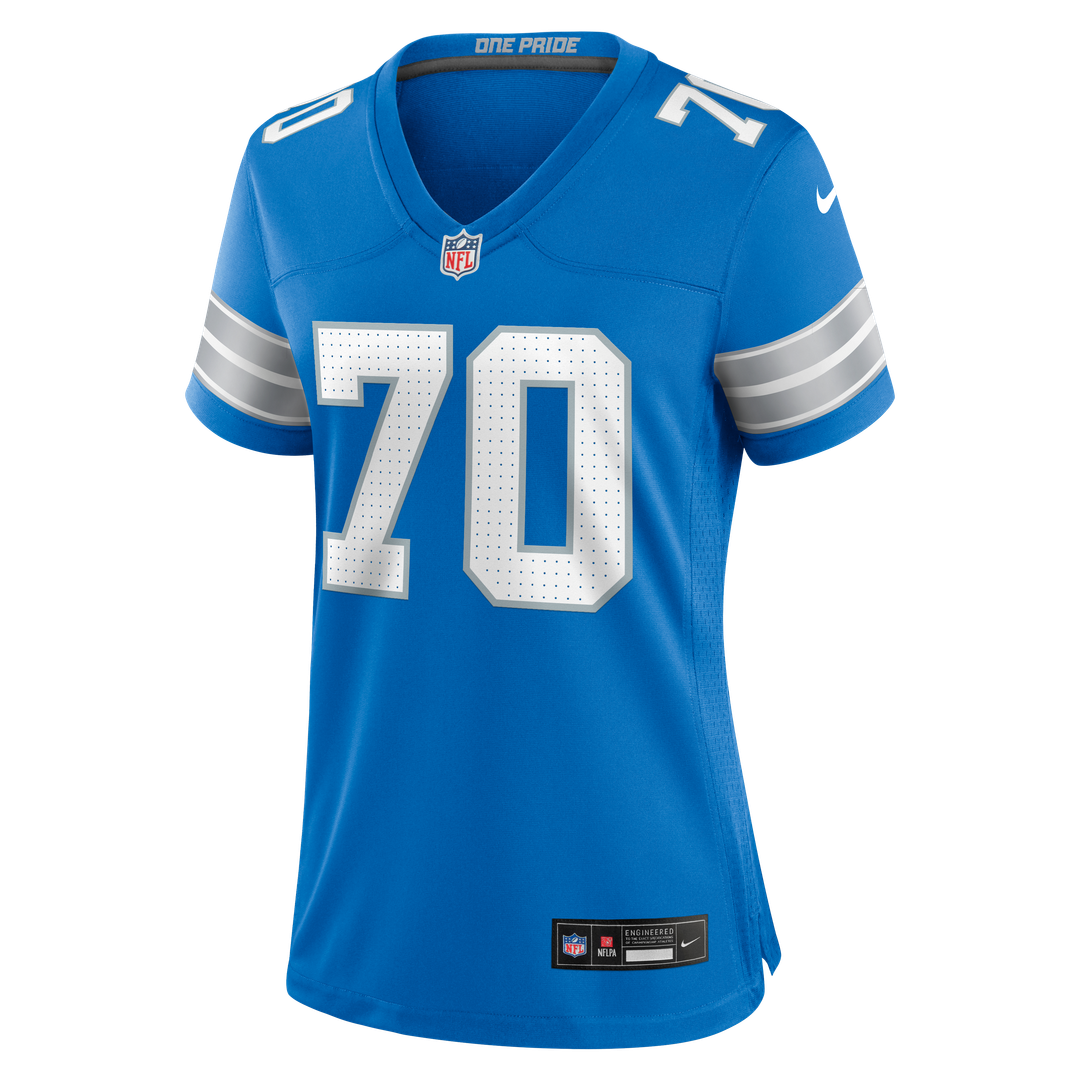Juice Scruggs Detroit Lions Women's Team Game Jersey - Blue