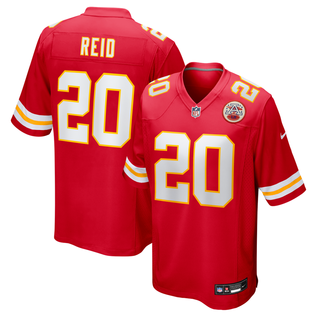Justin Reid Kansas City Chiefs Game Jersey - Red