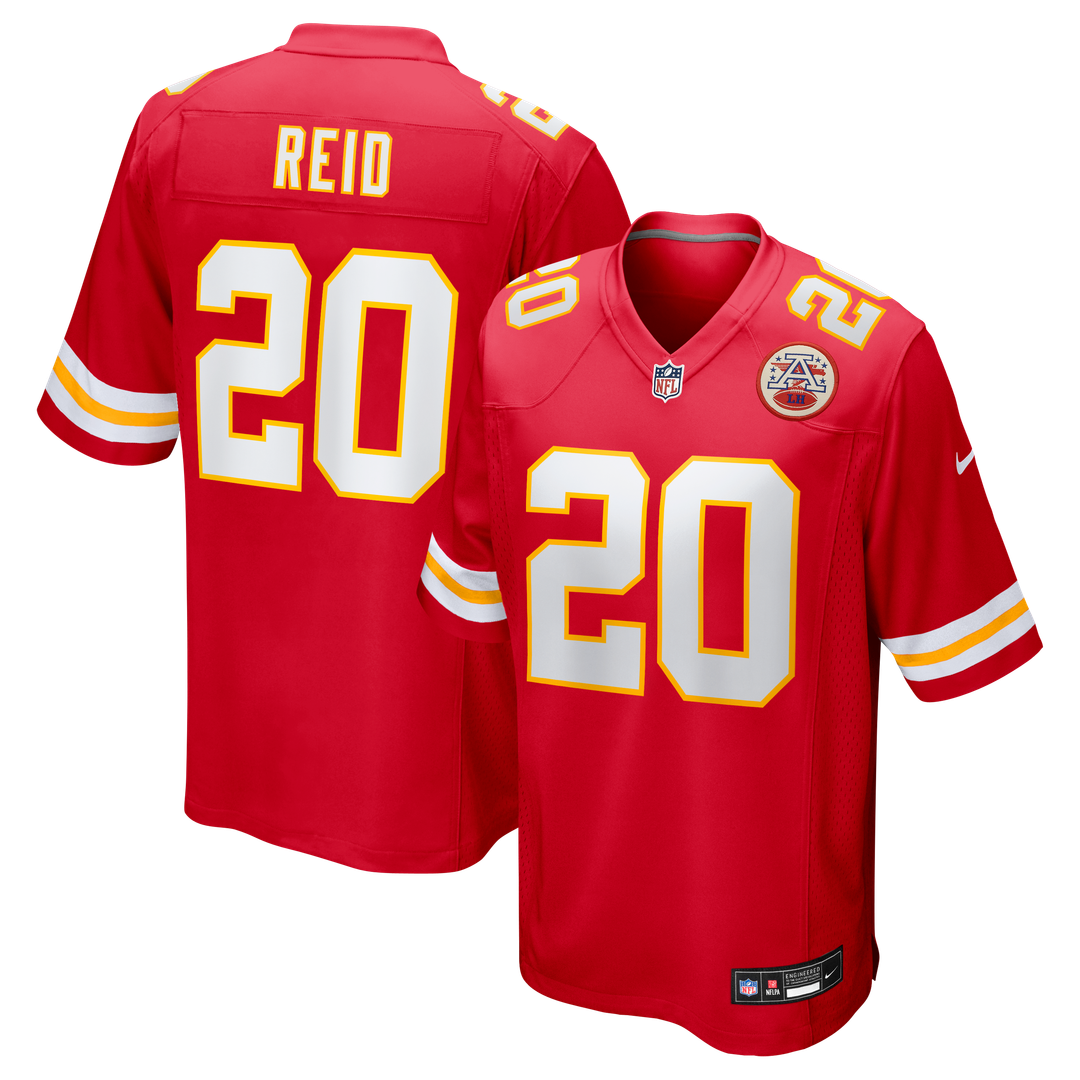 Justin Reid Kansas City Chiefs Game Jersey - Red