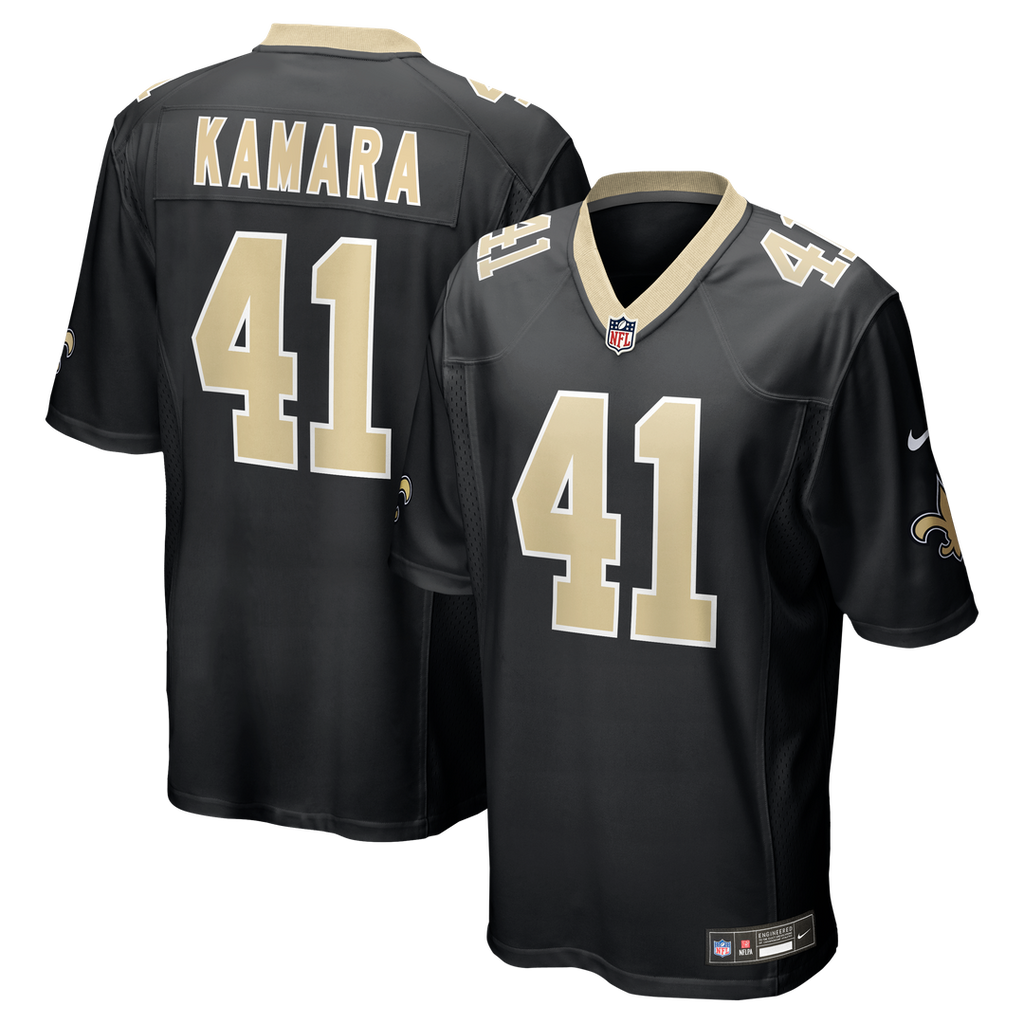 Alvin Kamara New Orleans Saints Game Jersey - Black