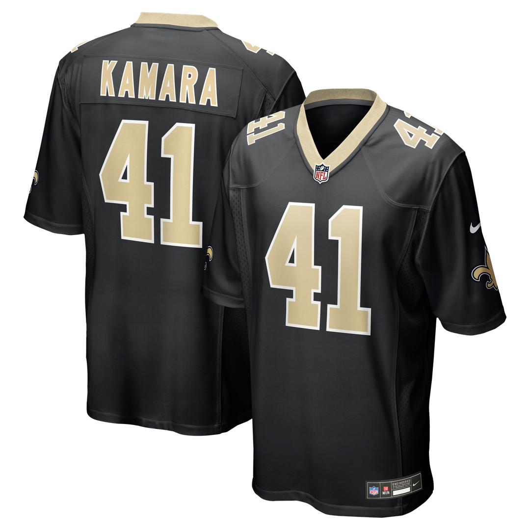 Alvin Kamara New Orleans Saints Game Jersey - Black