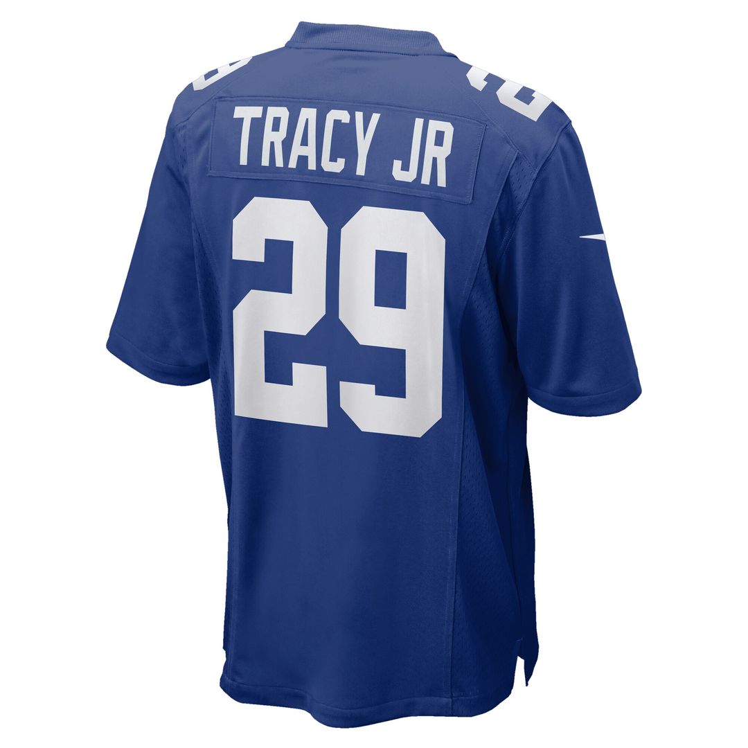 Tyrone Tracy Jr. New York Giants Team Game Jersey - Royal