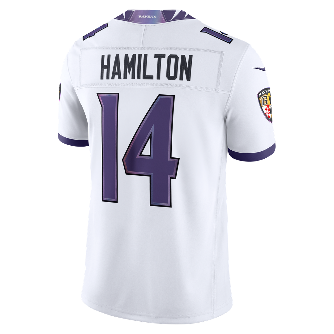 Kyle Hamilton Baltimore Ravens Vapor F.U.S.E. Stitched Limited Jersey - Purple
