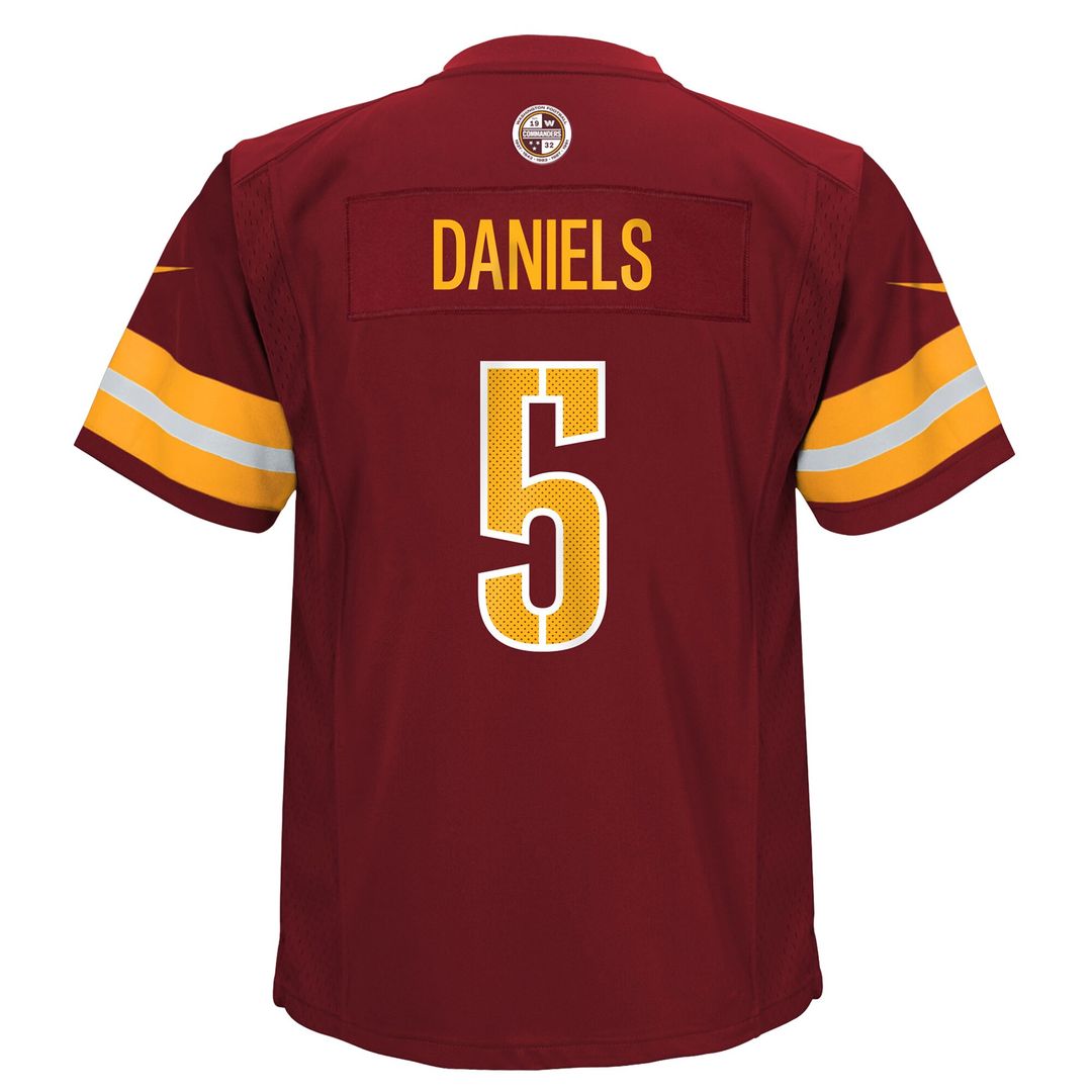 Jayden Daniels Washington Commanders Toddler Game Jersey - Burgundy