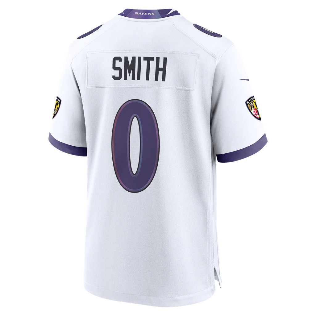 Roquan Smith Baltimore Ravens Game Jersey - White