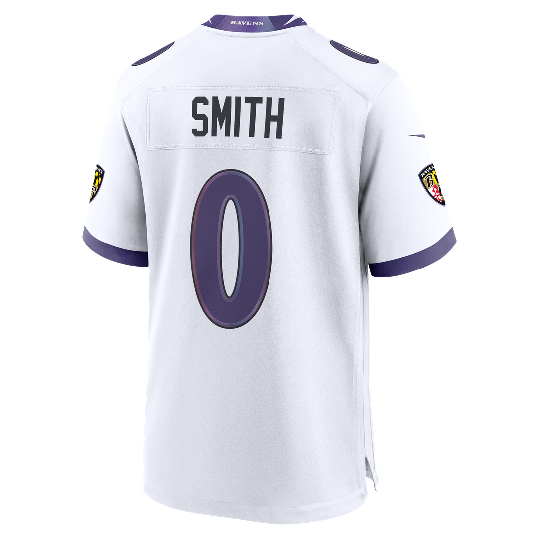 Roquan Smith Baltimore Ravens Game Jersey - White