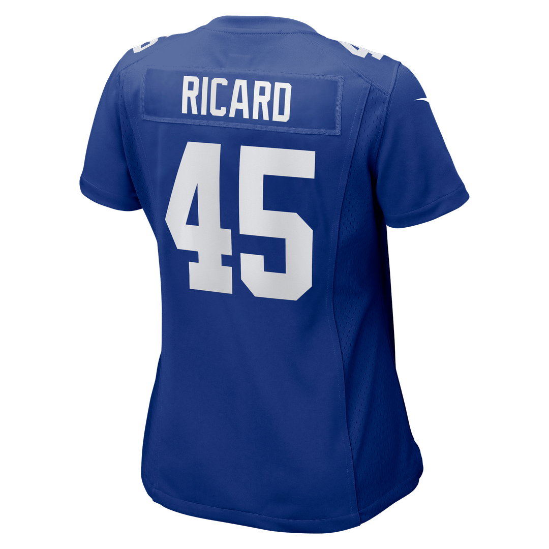 Patrick Ricard New York Giants Women's Team Game Jersey - Royal