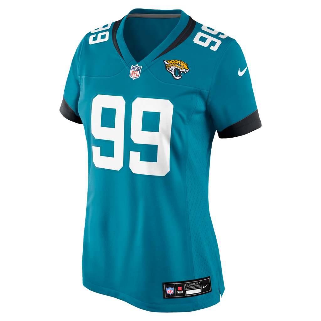 Ruke Orhorhoro Jacksonville Jaguars Women's Team Game Jersey - Teal