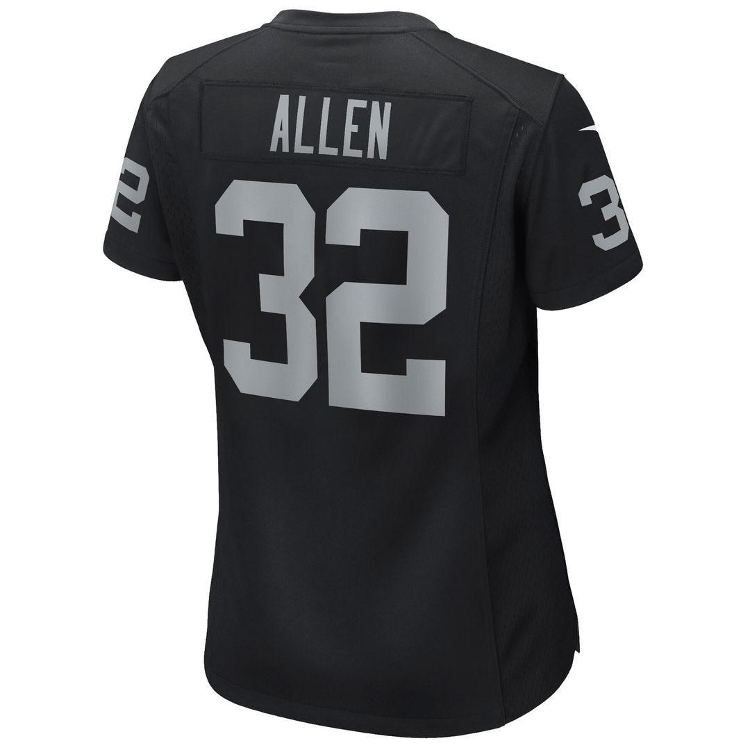 Marcus Allen Las Vegas Raiders Women's Game Retired Player Jersey - Black