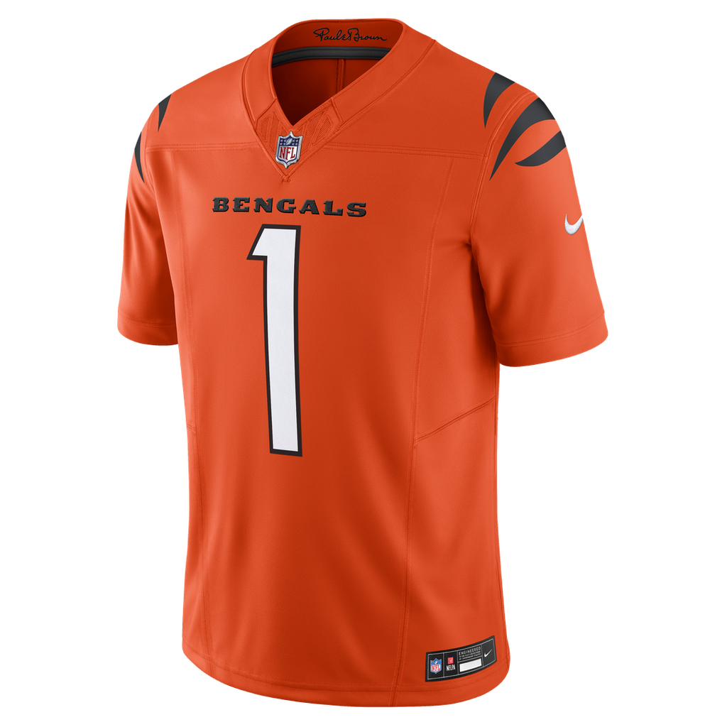 Ja'Marr Chase Cincinnati Bengals Vapor F.U.S.E. Limited Jersey - Orange