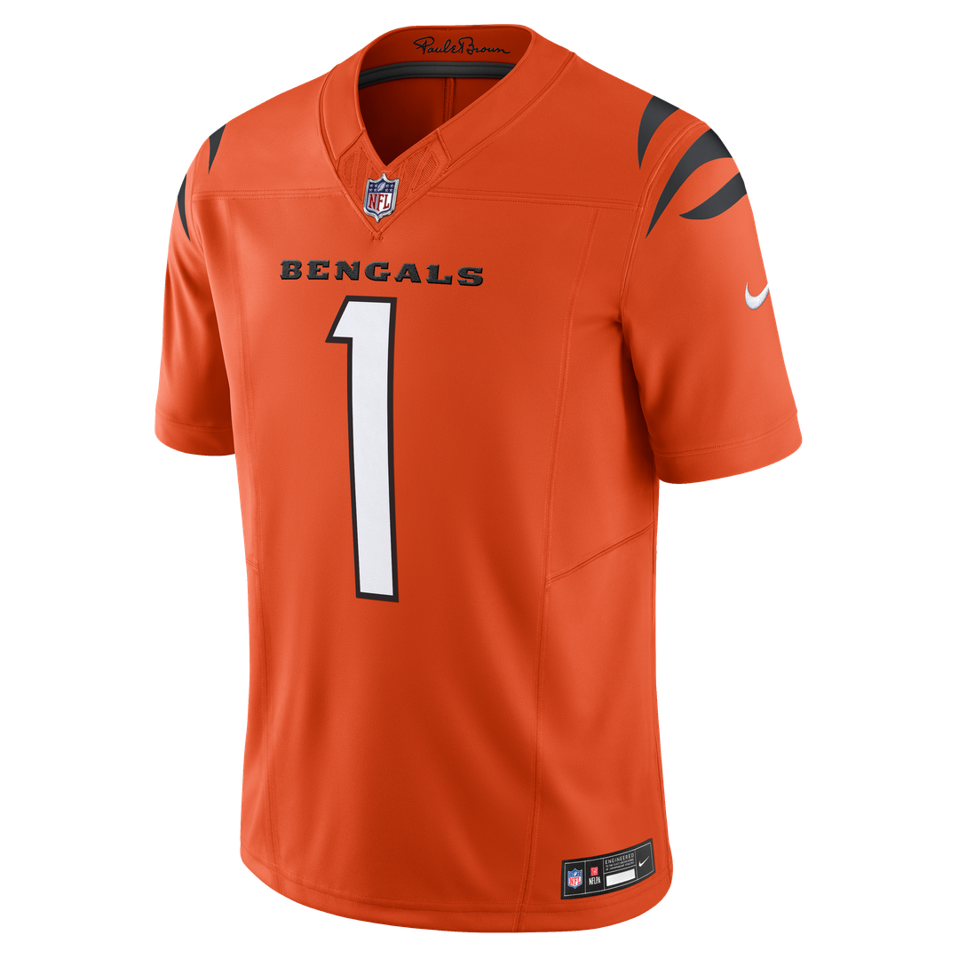 Ja'Marr Chase Cincinnati Bengals Vapor F.U.S.E. Limited Jersey - Orange