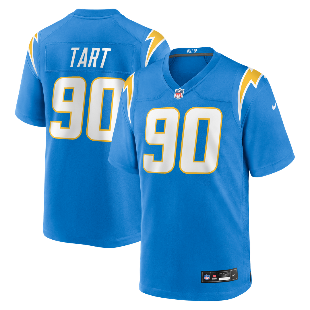 Teair Tart Los Angeles Chargers Team Game Jersey - Powder Blue