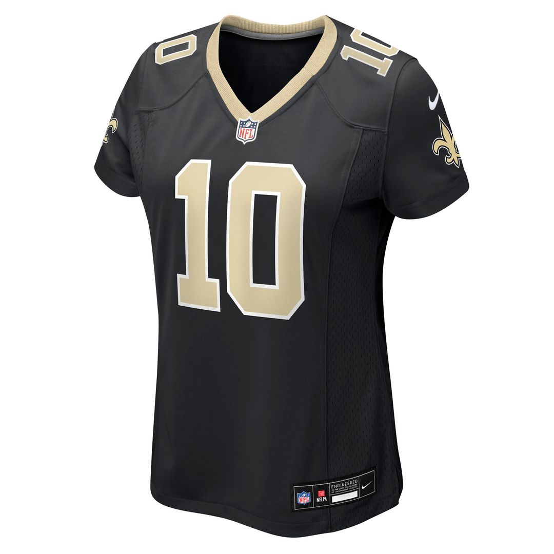Brandin Cooks New Orleans Saints Women's Team Game Jersey - Black