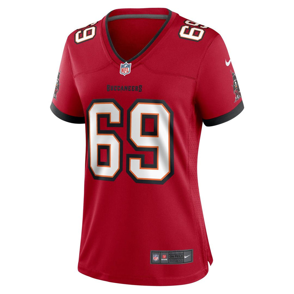Cody Mauch Tampa Bay Buccaneers Women's Game Jersey - Red